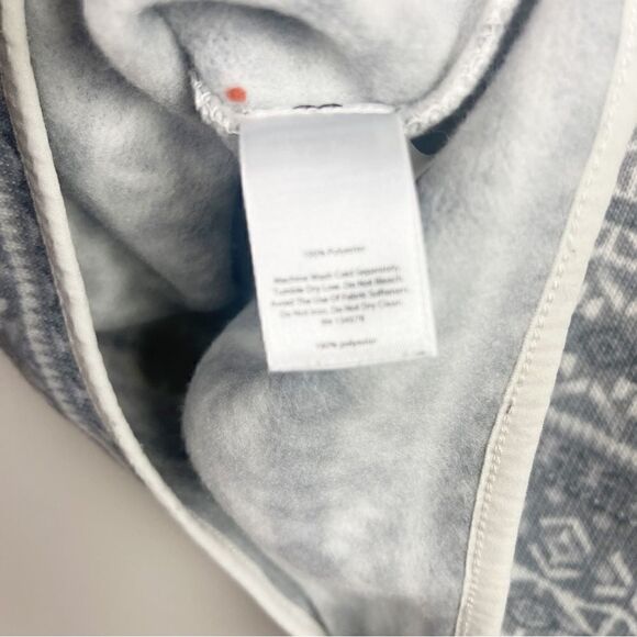 Vineyard Vines Women northern isle gray fleece jacket - Picture 6 of 7